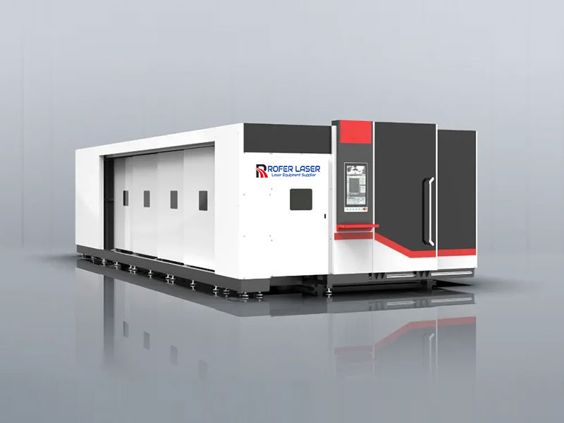 Máquina de corte con láser de hoja de recinto de protección y tubo