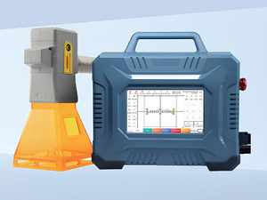 Máquina de marcado láser portátil de 20W 30W 50W 50W para marcas de metal