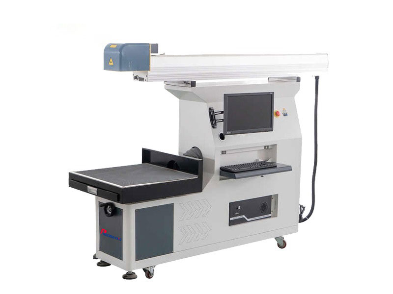Máquina de marcado láser CO2 de gran formato para papel, corte de cuero