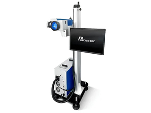 Máquina de marcado láser en línea volando