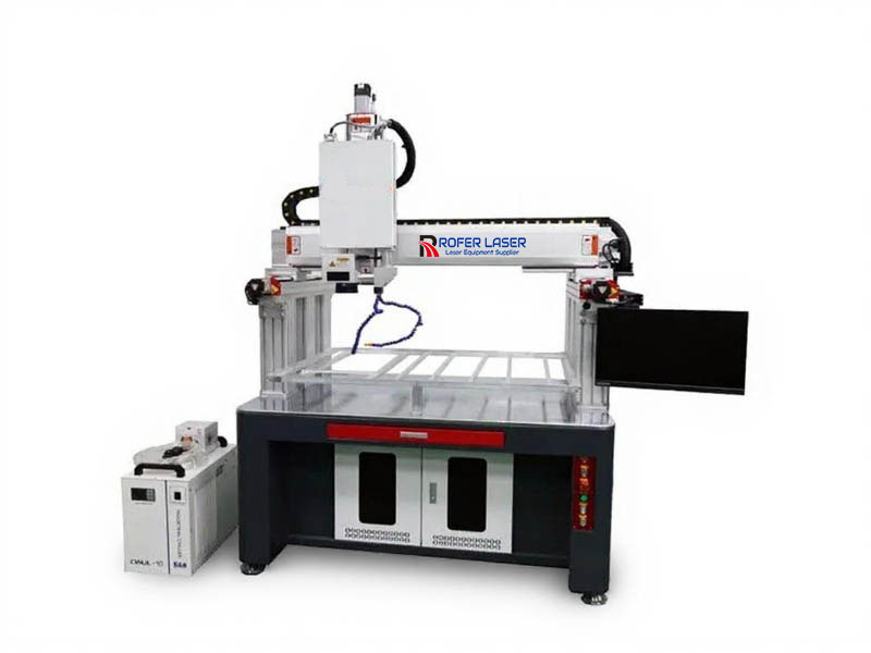 Máquina de perforación con láser de placa espejo de vidrio y orificio del tubo