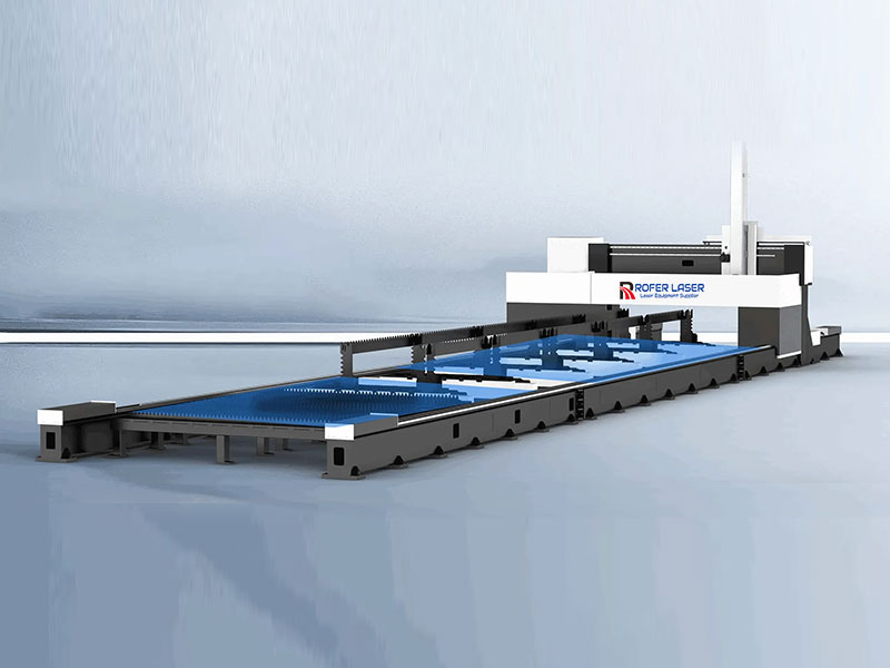 Máquina de cortar láser de perfil de pórtico