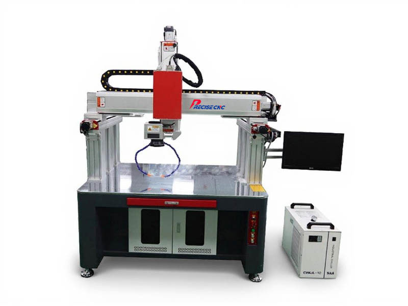Máquina de perforación con láser de placa espejo de vidrio y orificio del tubo