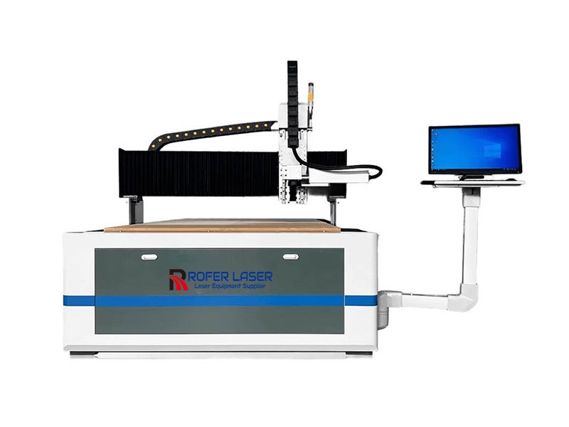 Máquina de arena láser de vidrio espejo