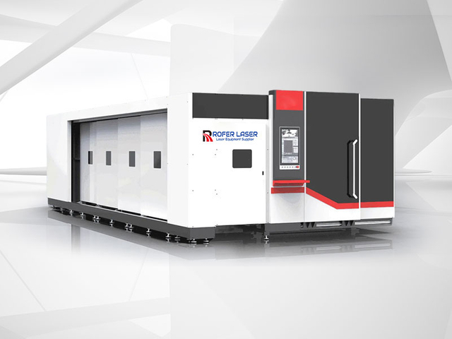 Máquina de corte con láser de hoja de recinto de protección y tubo