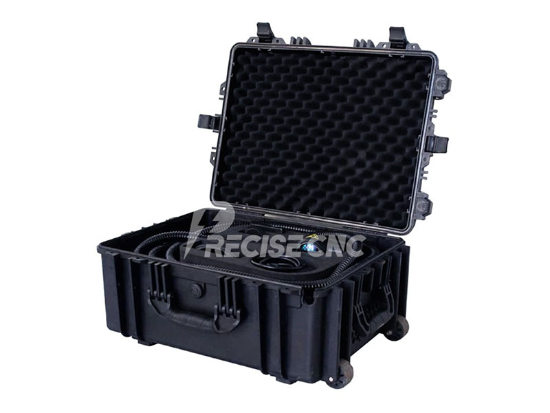 Máquina de limpieza con láser de pulso de estuche de equipaje