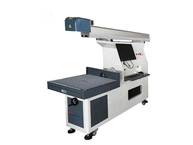 Máquina de marcado láser CO2 de gran formato para papel, corte de cuero