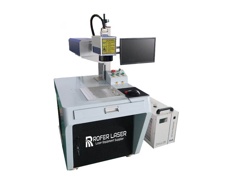 Máquina de perforación de vidrio de borosilicato láser DPSS 55W