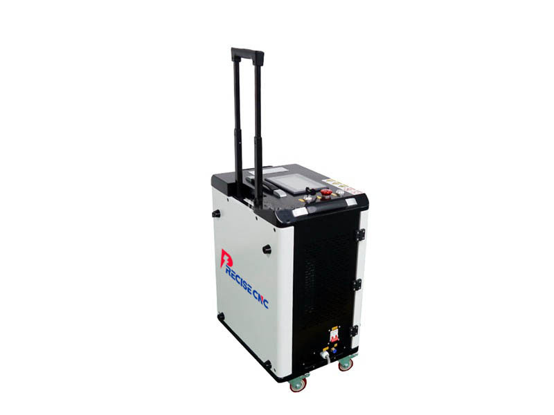 Máquina de limpieza con láser de pulso de carcasa
