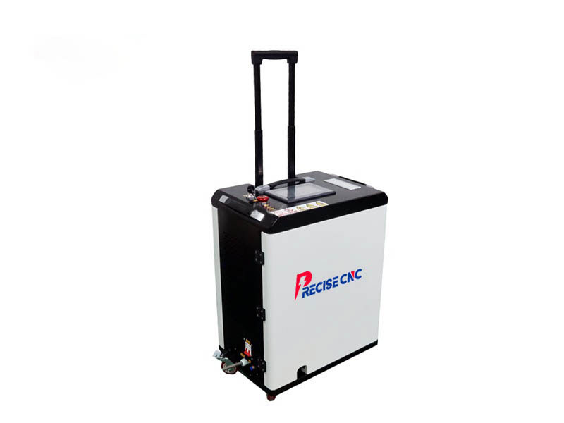 Máquina de limpieza con láser de pulso de carcasa