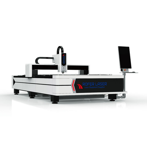 Máquina de cortar láser de fibra de chapa estándar