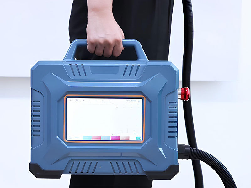 Máquina de marcado láser portátil de 20W 30W 50W 50W para marcas de metal