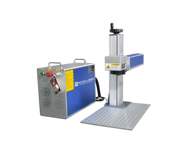 20W 30W 50W 100W 200W 300W Mini Máquel de marcado de fibra de tipo dividido para marcas de metal para marcas de metal
