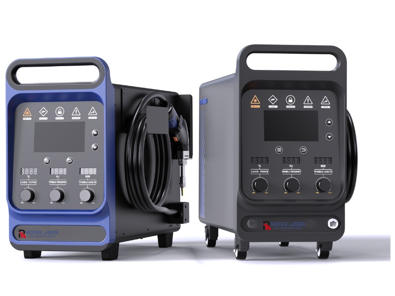 soldadora láser portátil de 700w 900w 1200w 1500w 2000w 3000w con gas refrigerante