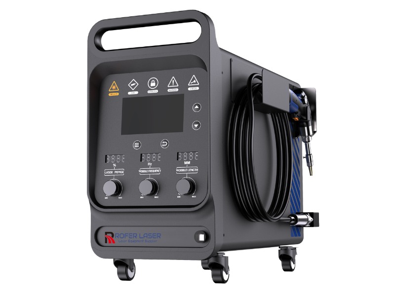 soldadora láser portátil de 700w 900w 1200w 1500w 2000w 3000w con gas refrigerante