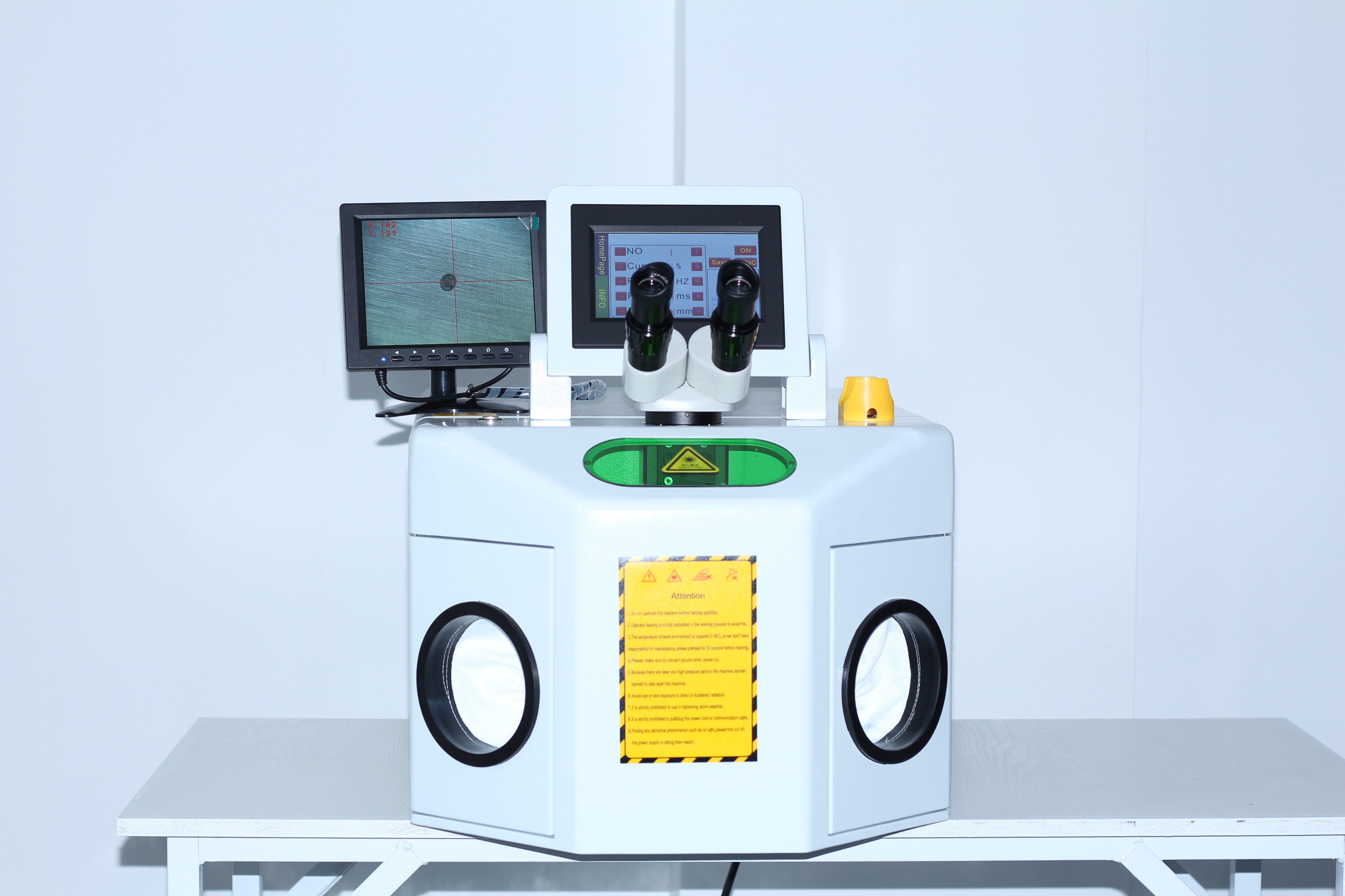 Soldadora láser de titanio, platino, plata, oro, joyería, 200W