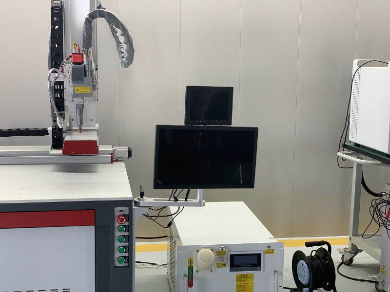 soldadora automática del laser de la fibra de la plataforma de 1500w 2000w 3000w 6000w